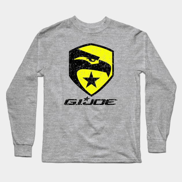 Modern Gi Joe Long Sleeve T-Shirt by liora natalia